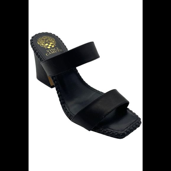Vince Camuto Women's Kaden Sandal Black - Medium - Picture 1 of 3